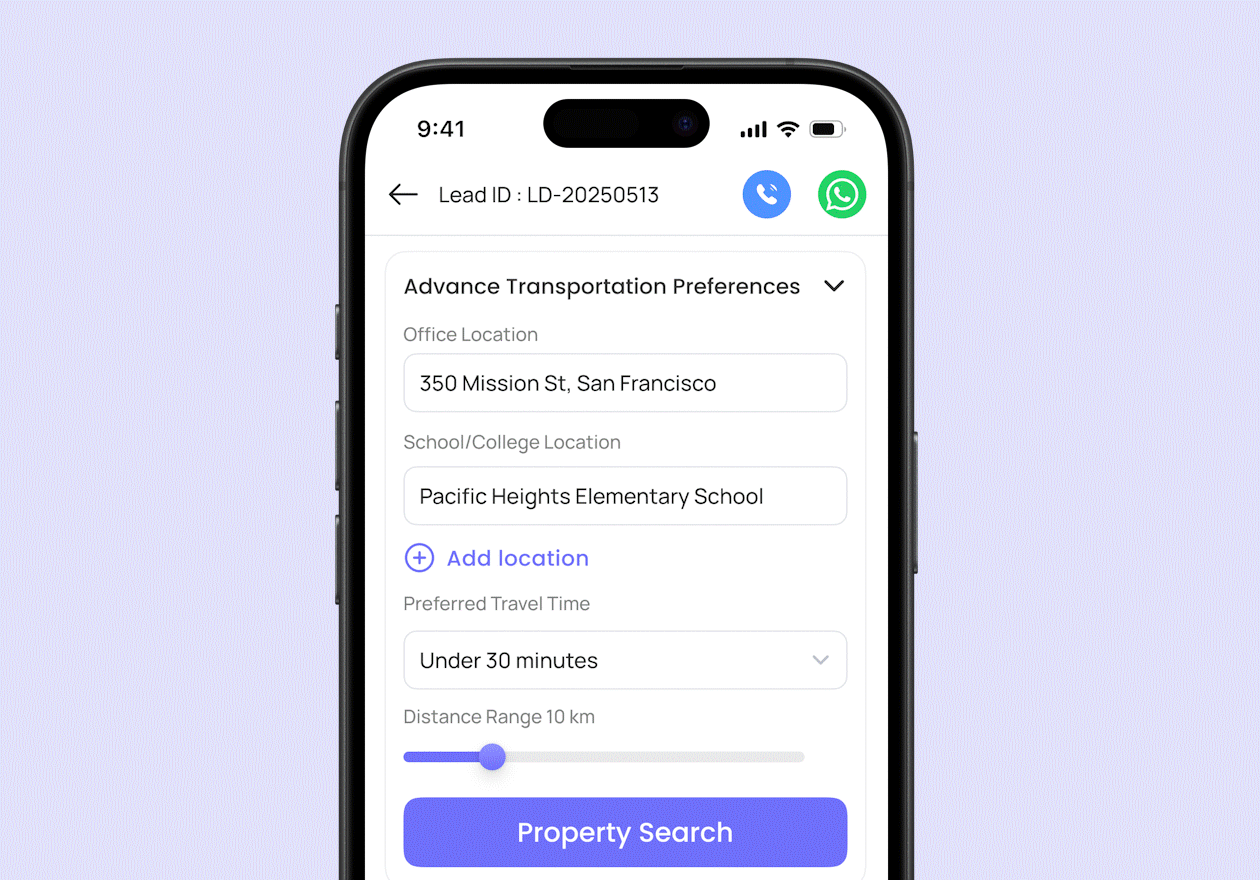 Smart Property Search Filters